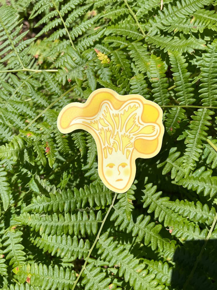 Adesivo Chanterelle per la vendita all'ingrosso da parte di Loamy Studio