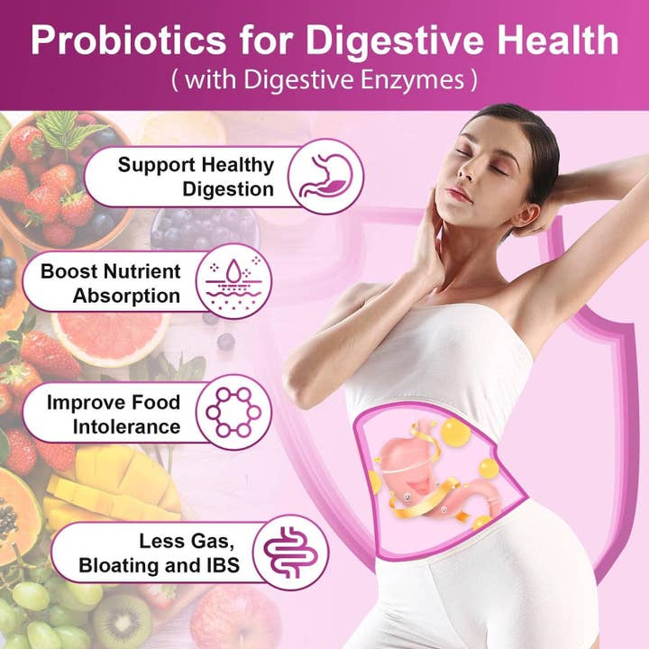 Nature Target - Wholesale Oral Supplement/Vitamin - NATURE TARGET Probiotics for Women Digestive Health 90 Veggie Capsules