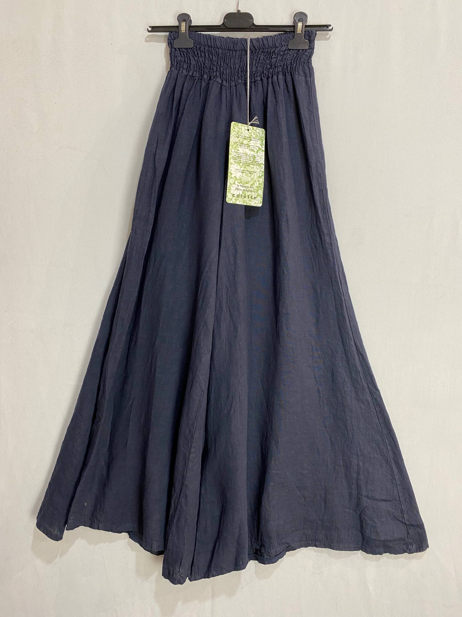 la maison des fibres naturelles - Wholesale Pants - Women's - Flared linen trousers 66031 100%LINEN50