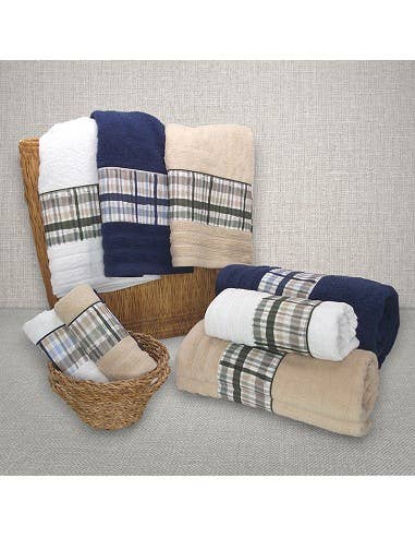 Barceló Hogar – Großhandel Handtuchset – Set von 3 R.A. Handtüchern mit Wandlampe (Bide, Lav, Duc) Hudson3