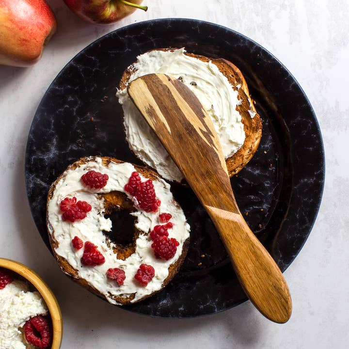 Totally Bamboo - Wholesale Cheese Spreader - Two-Tone Spreader Knife for Cheese, Dips and Spreads