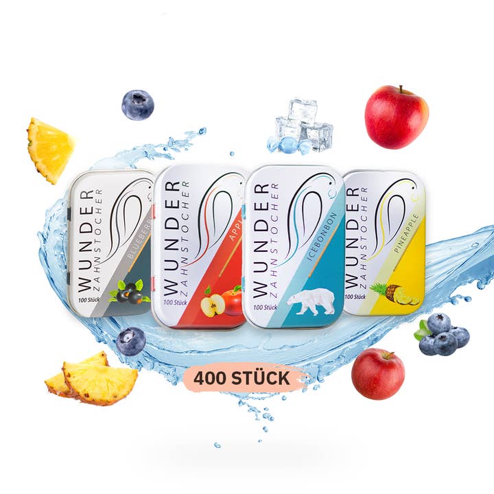 STARTER PACK - TOOTHPICK WITH FLAVOR for wholesale by Wunder Zahnstocher