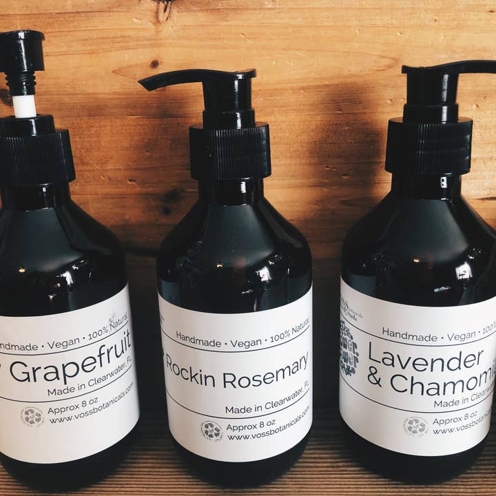 Voss Botanicals, LLC – wholesale Duschtvål – Vegansk duschgel, kroppstvätt