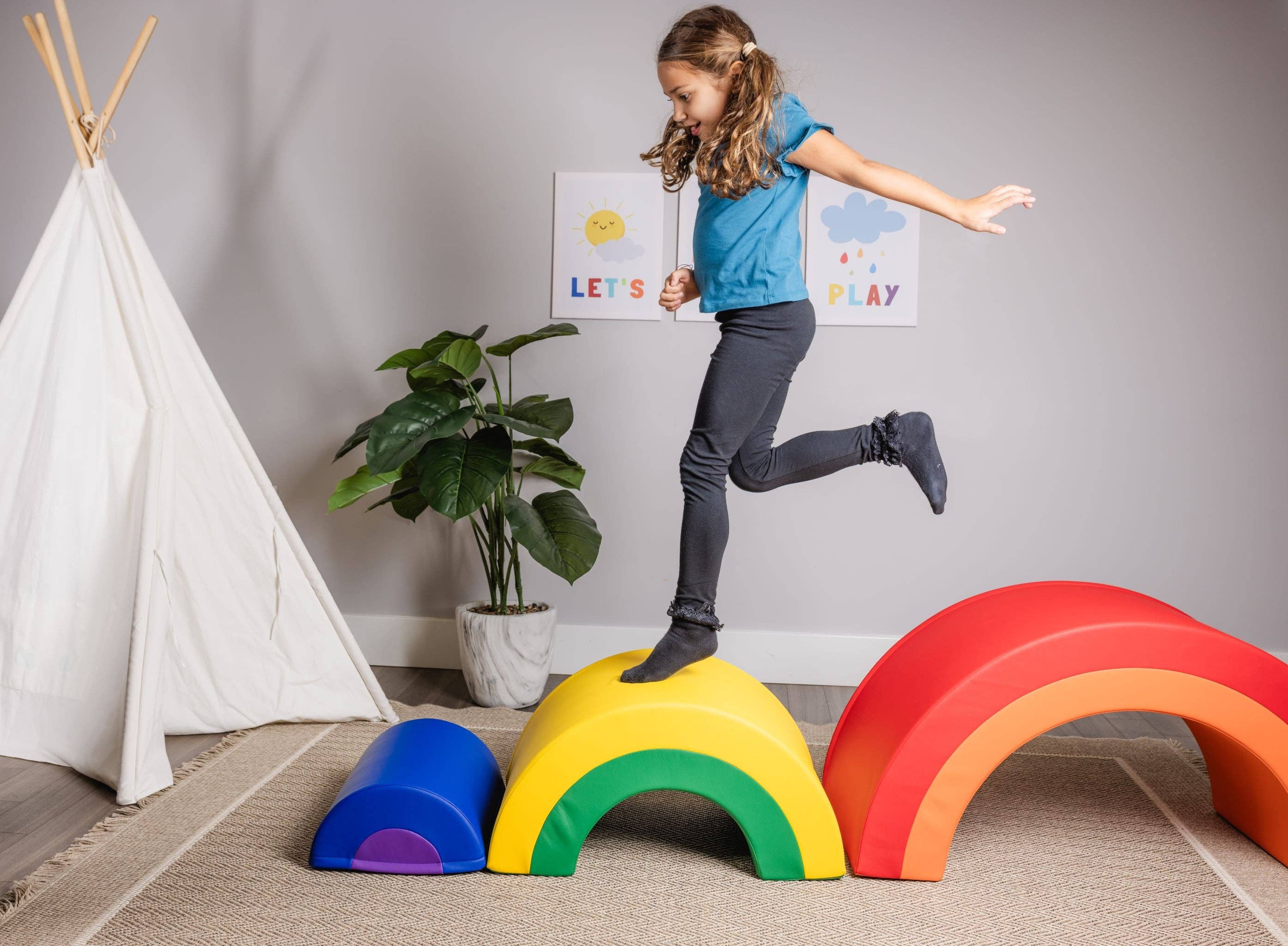 Bintiva - Wholesale Classic Toy - Kids - Rainbow Arch Soft Play2