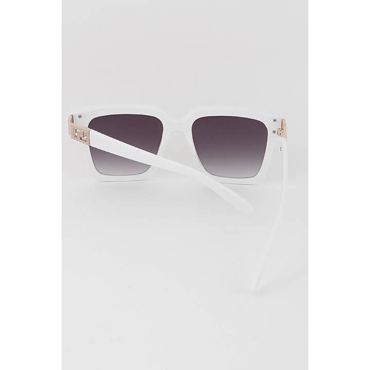 mezcla Gafas de sol Greek Key Square de venta al por mayor en Faire6