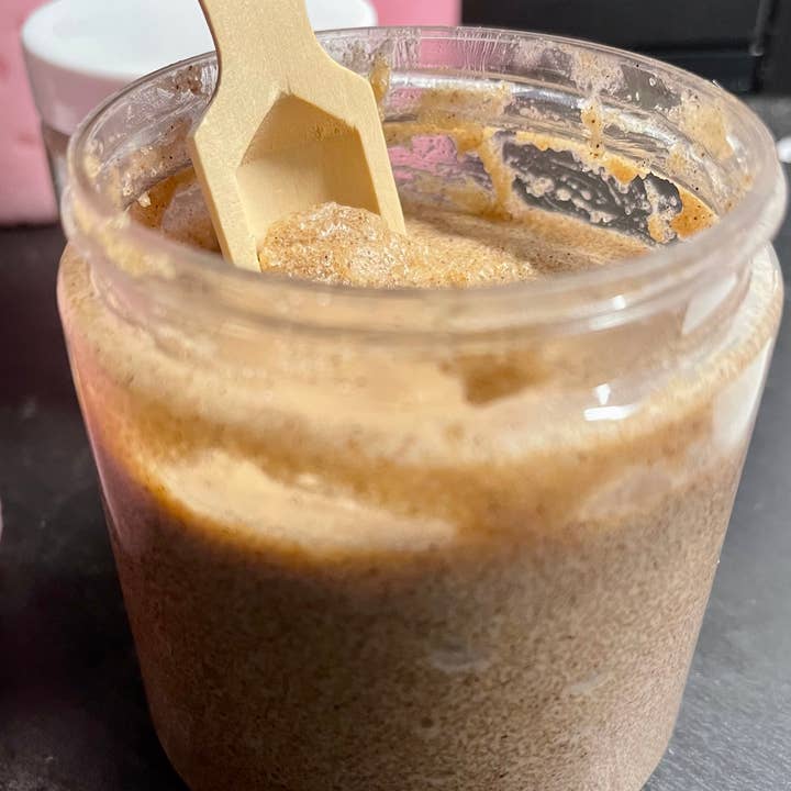 Spiced Orange Sugar Scrubs for wholesale by Peace Love and Lavender Soap