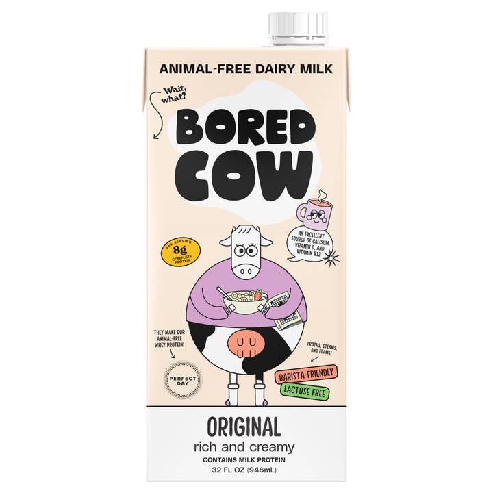 Original Animal-Free Dairy Milk 32 oz for wholesale by Bored Cow