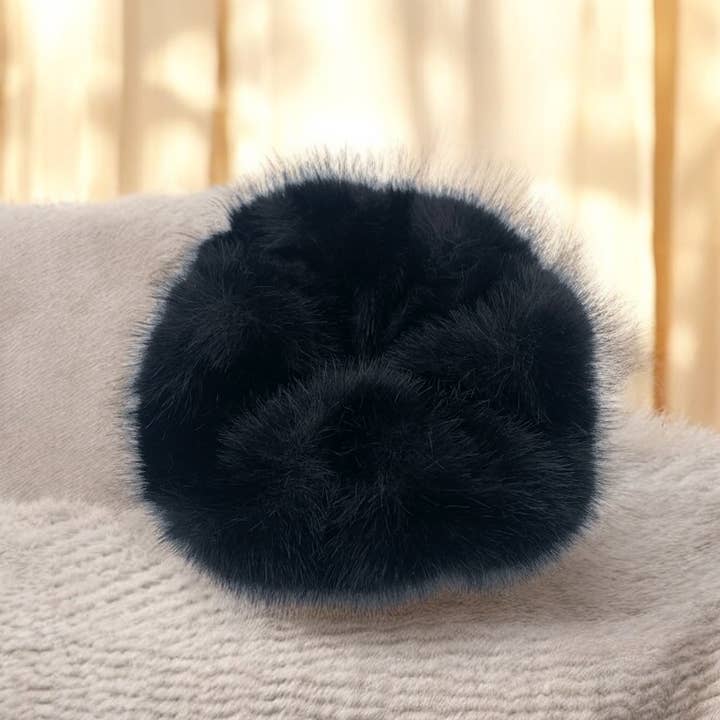 BYREN | ÉLINE L'ATELIER - Wholesale Scrunchie - Women's - Faux fur scrunchie FQ8