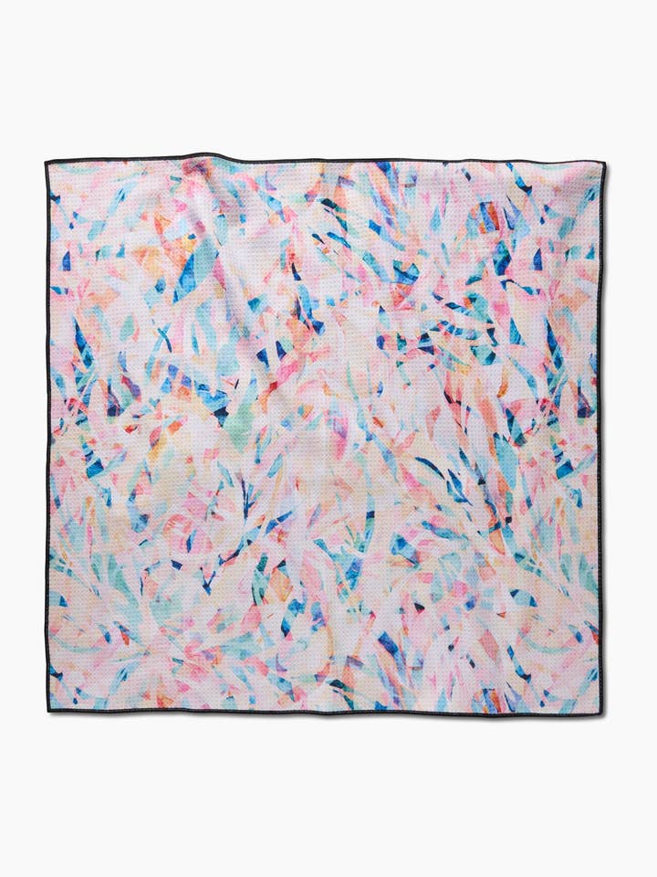 Abstract Jungle Dog Towel for wholesale by Geometry