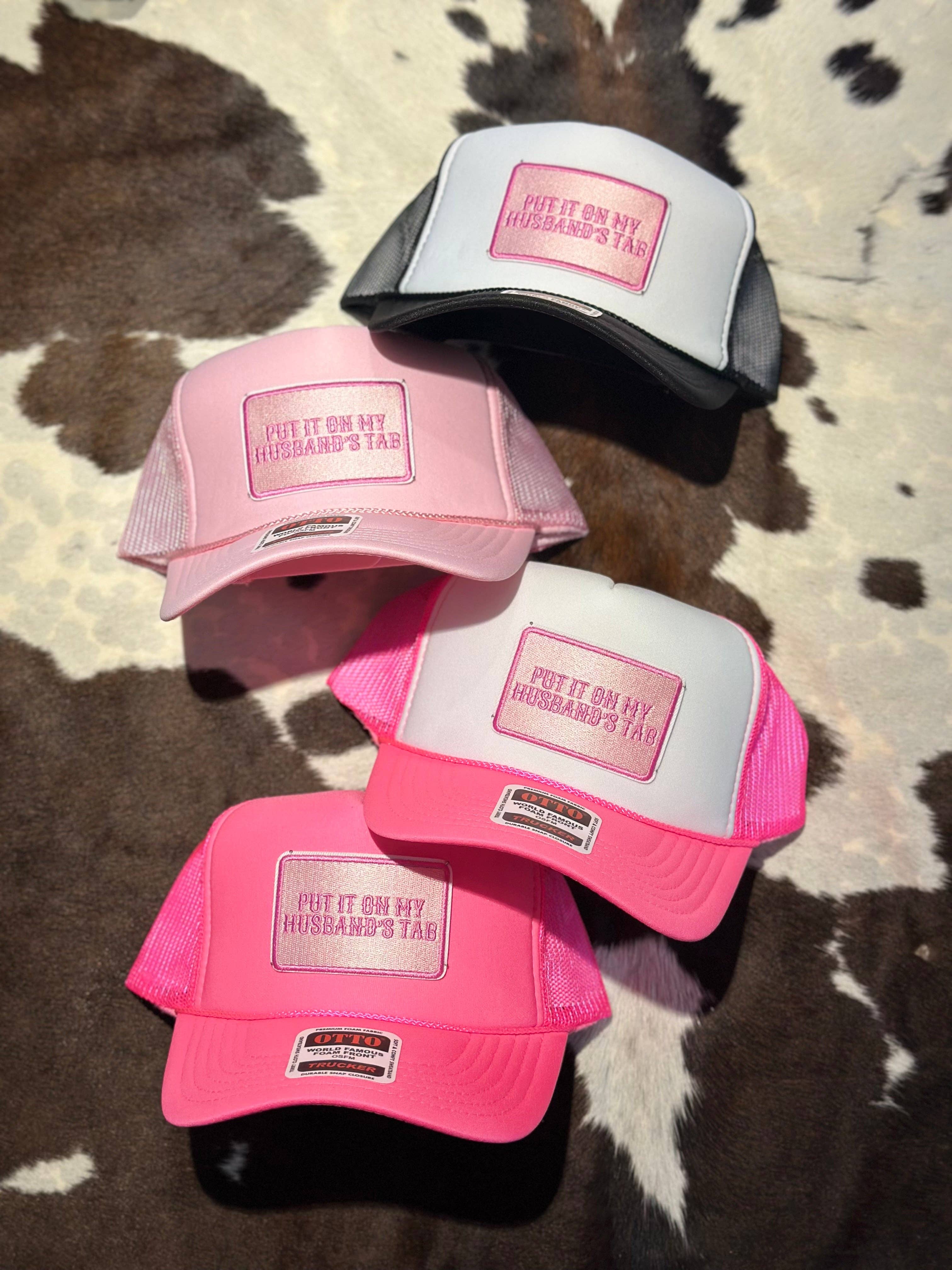 High Ho Silversmithing - Wholesale Trucker Hat - Women's - PUT IT ON MY HUSBANDS TAB3