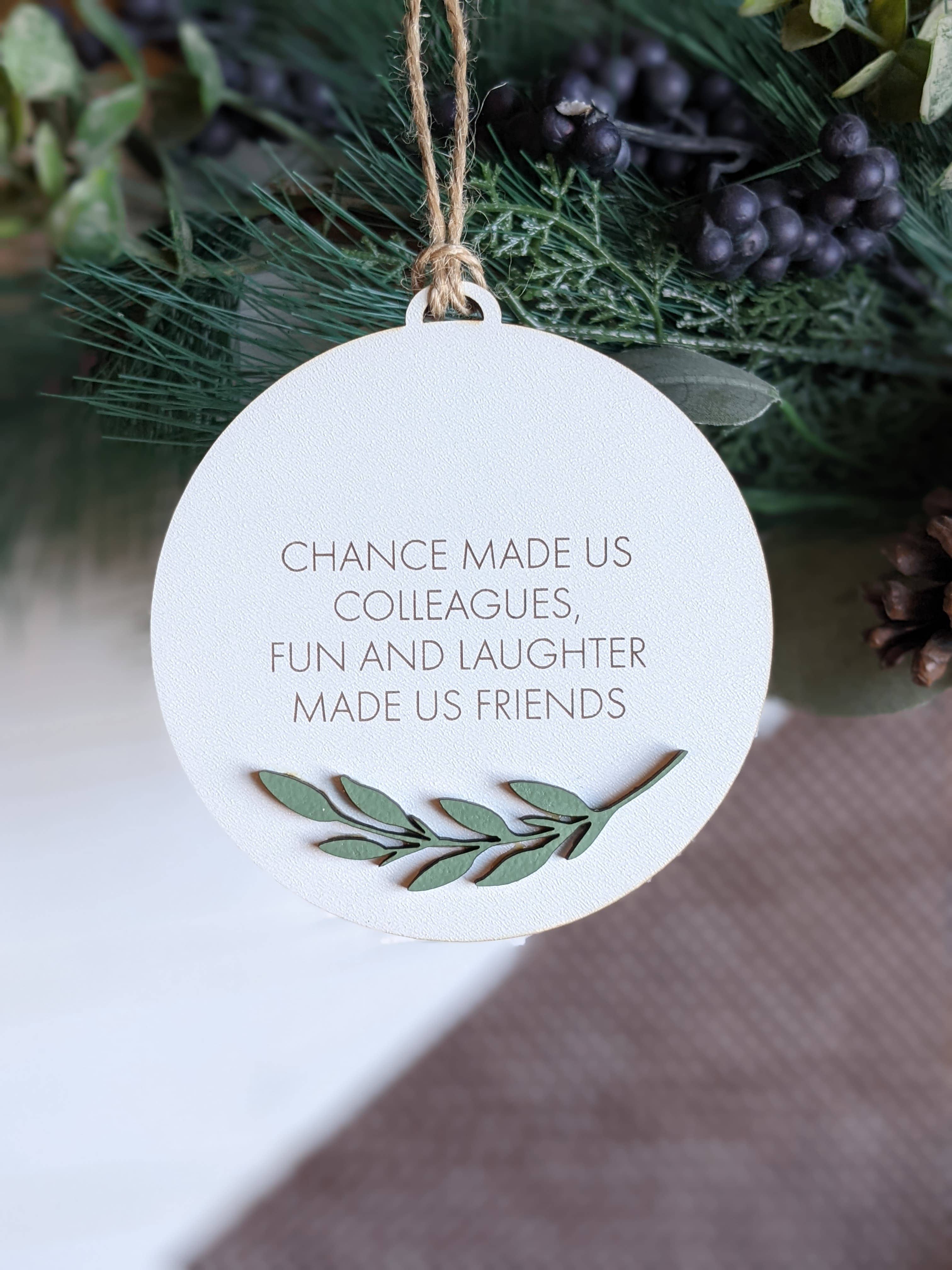 Richer Design Co. - Wholesale Ornament - Friends Christmas Ornament1
