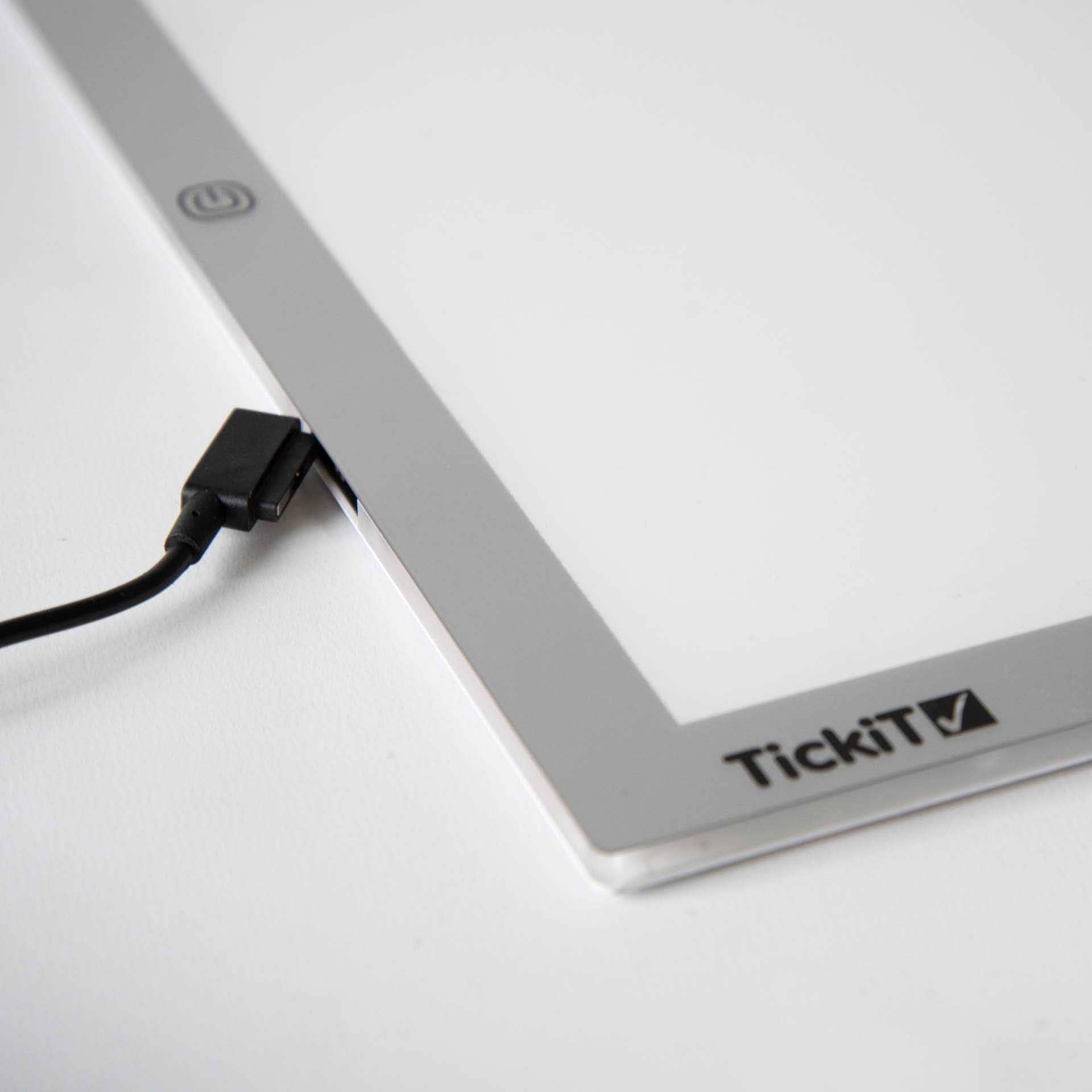 Commotion (Europe) BV - Wholesale Desk Light - Kids - tickit A3 Light Panel - LED - Exploration - Illuminate 3