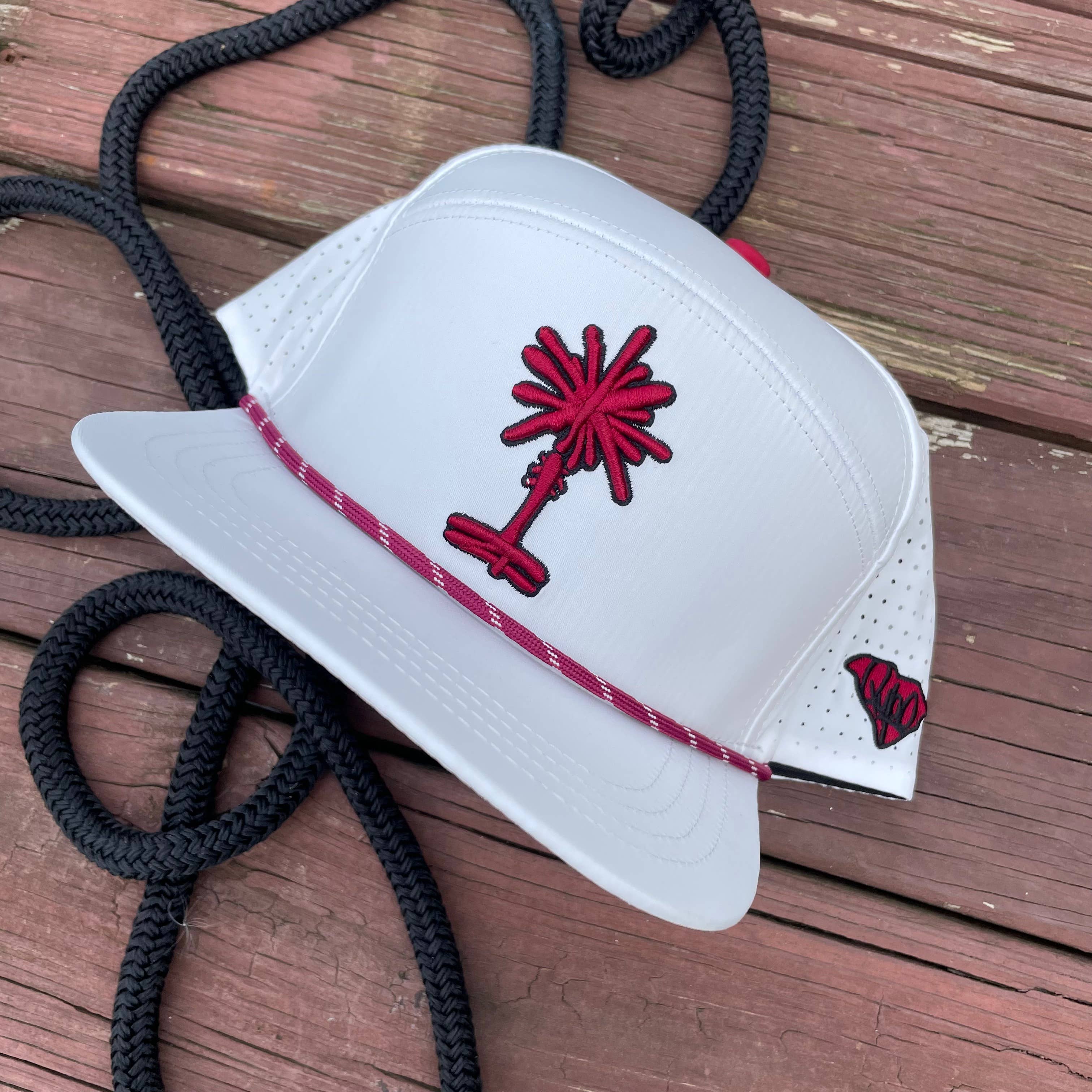 Rybo Shop – Großhandel Basecap – Herren – South Carolina Football Weißer Palmetto Snapback Seil Hut7