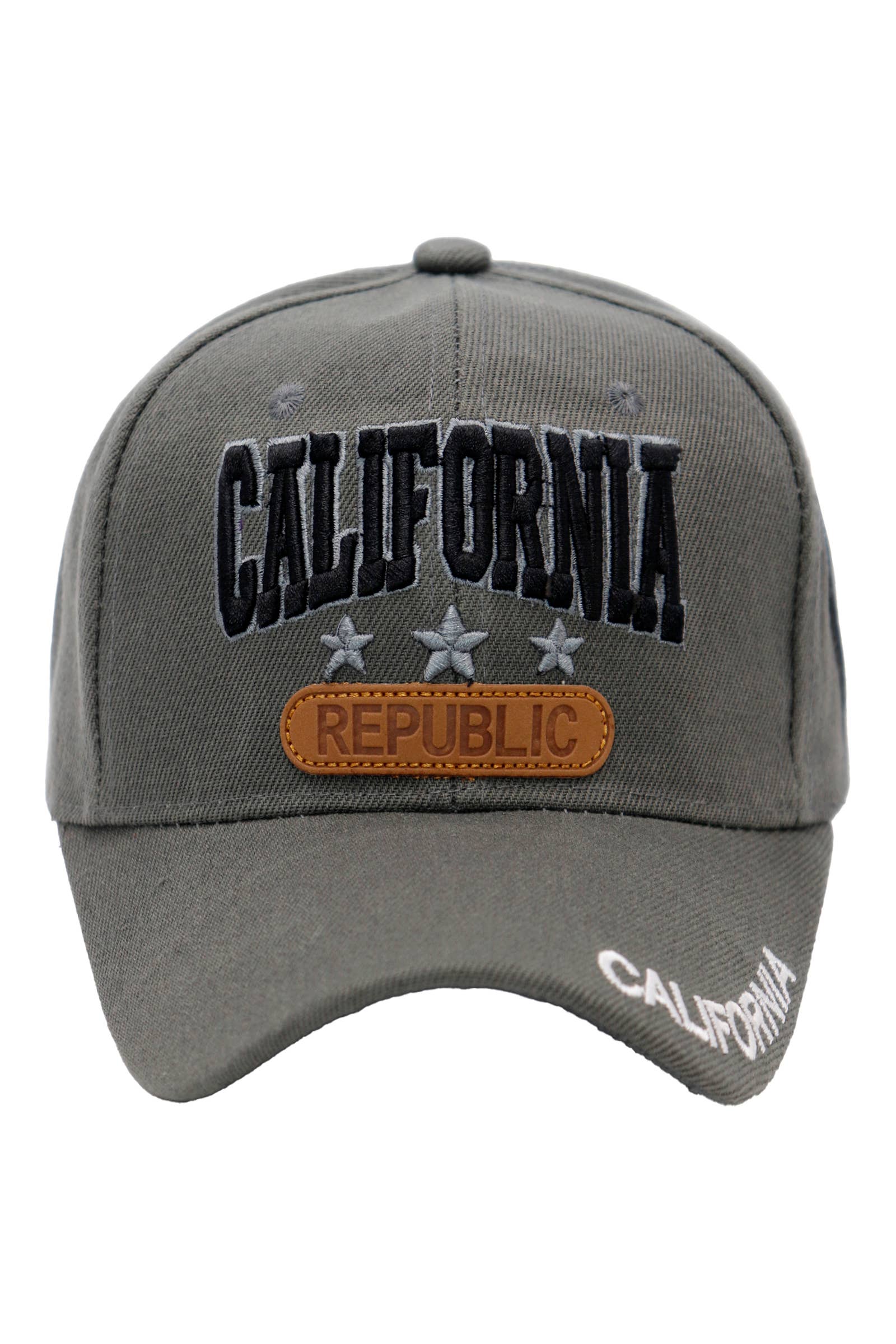 Cap Zone - Vendita all'ingrosso Cappellino da baseball - Unisex - Berretto da baseball con chiusura in velcro della California Republic4