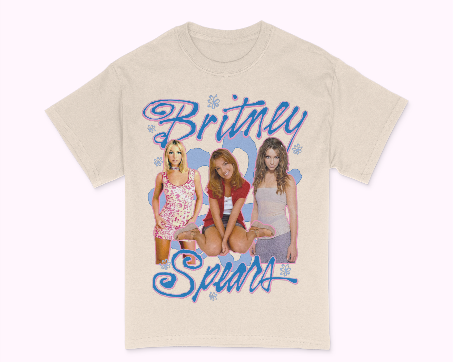 PJ AND CO – Engroshandel Grafisk t-shirt - Dame – Britney Spears Retro Skjorte0