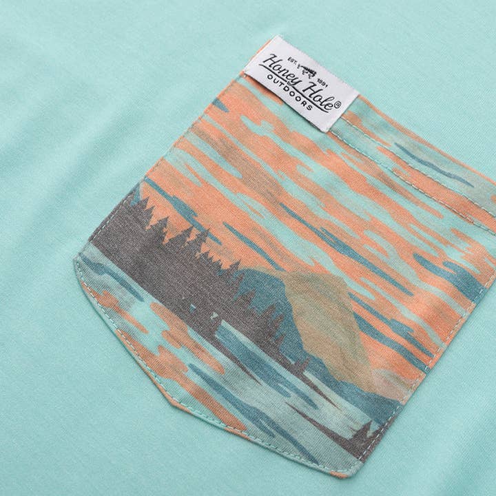 Honey Hole Outdoors - Wholesale Hoodie - Men's - LS Performance Hoodie - Sunscape2