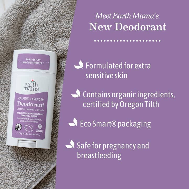 Earth Mama Organics - Wholesale Deodorant - Women's - Calming Lavender Deodorant4