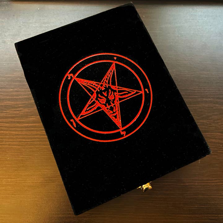 Baphomet Sigil Box for wholesale by Bloodstone Studios