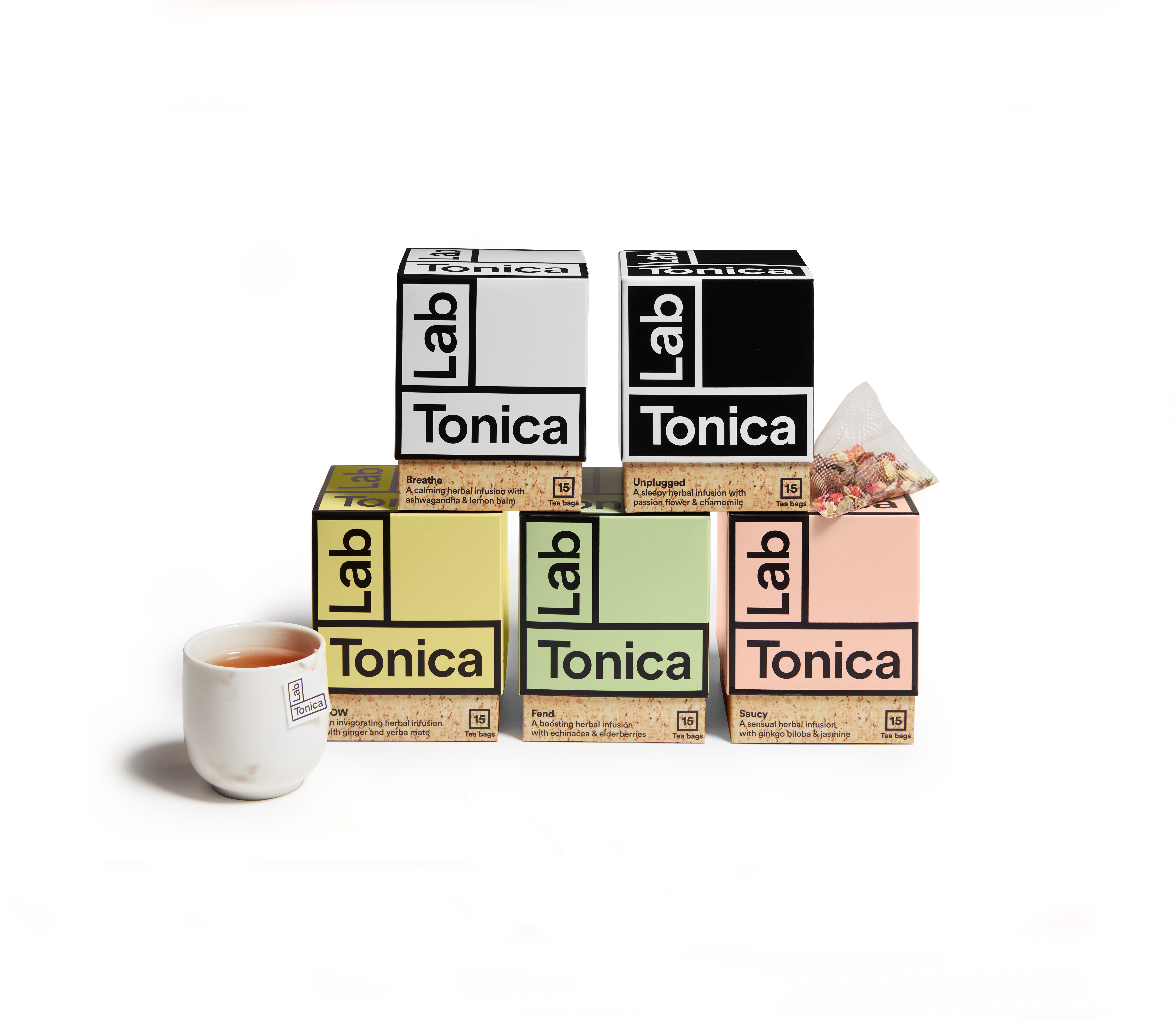 Lab Tonica - Wholesale Health/Detox Tea - POW Energising Herbal Tea5