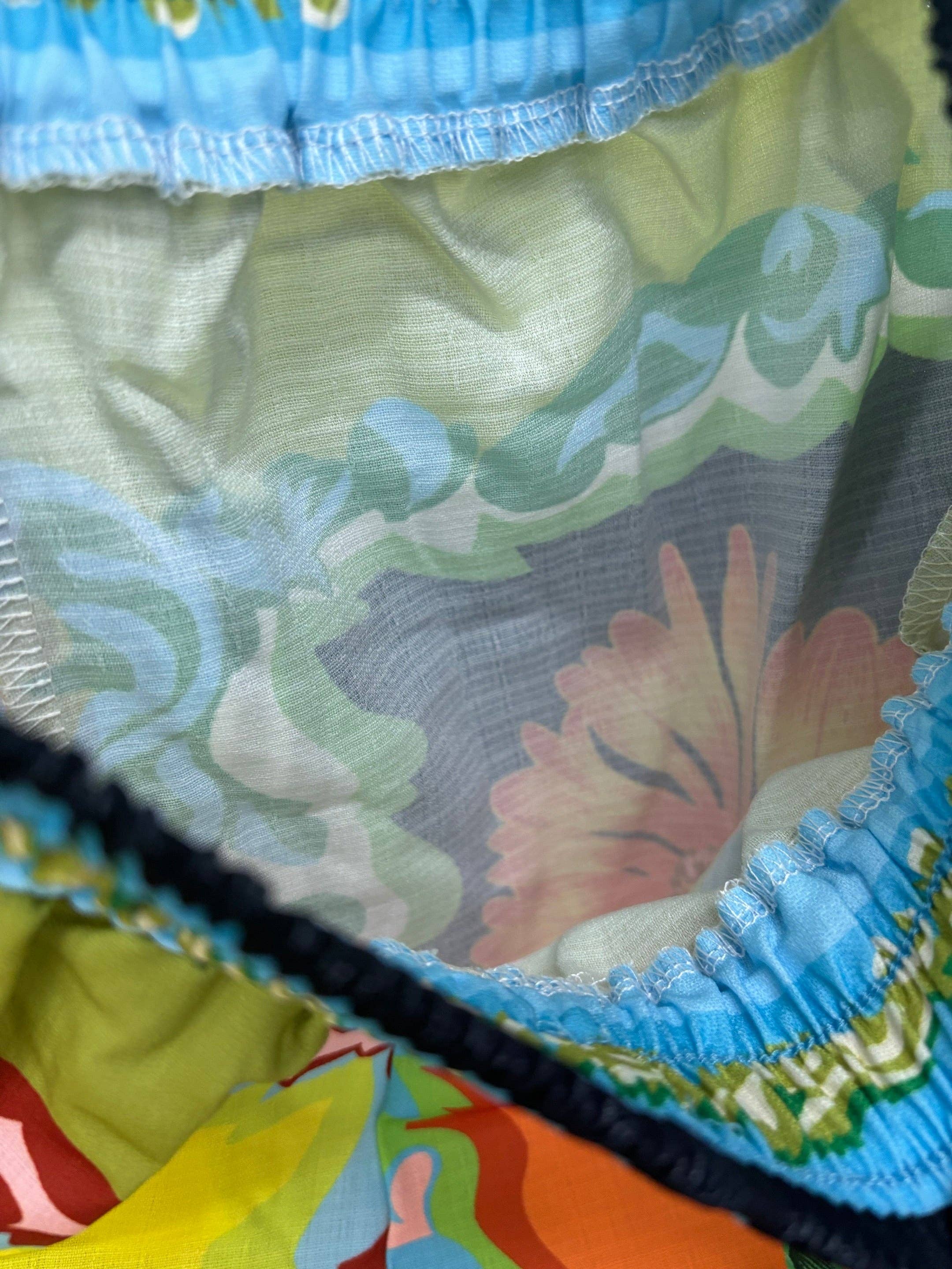 MULTI Ensemble chemise et short boutonnés à imprimé floral en vente sur Faire9