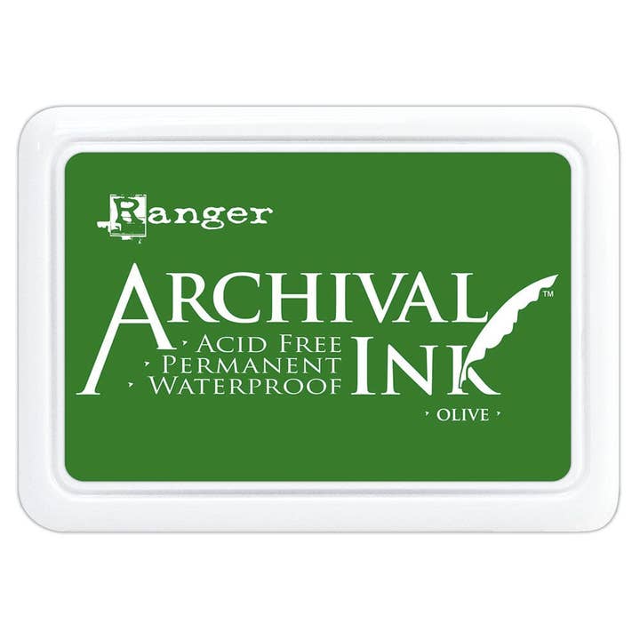 Archival Ink™ Pads Olive for wholesale by Ranger Ink
