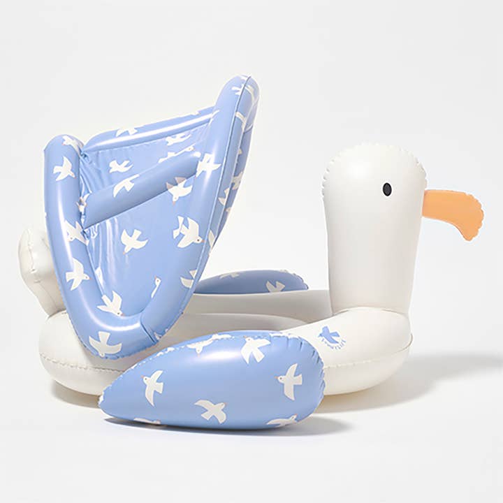 Sunnylife - Wholesale Inflatables - Baby Float Sid the Seagull Blue2