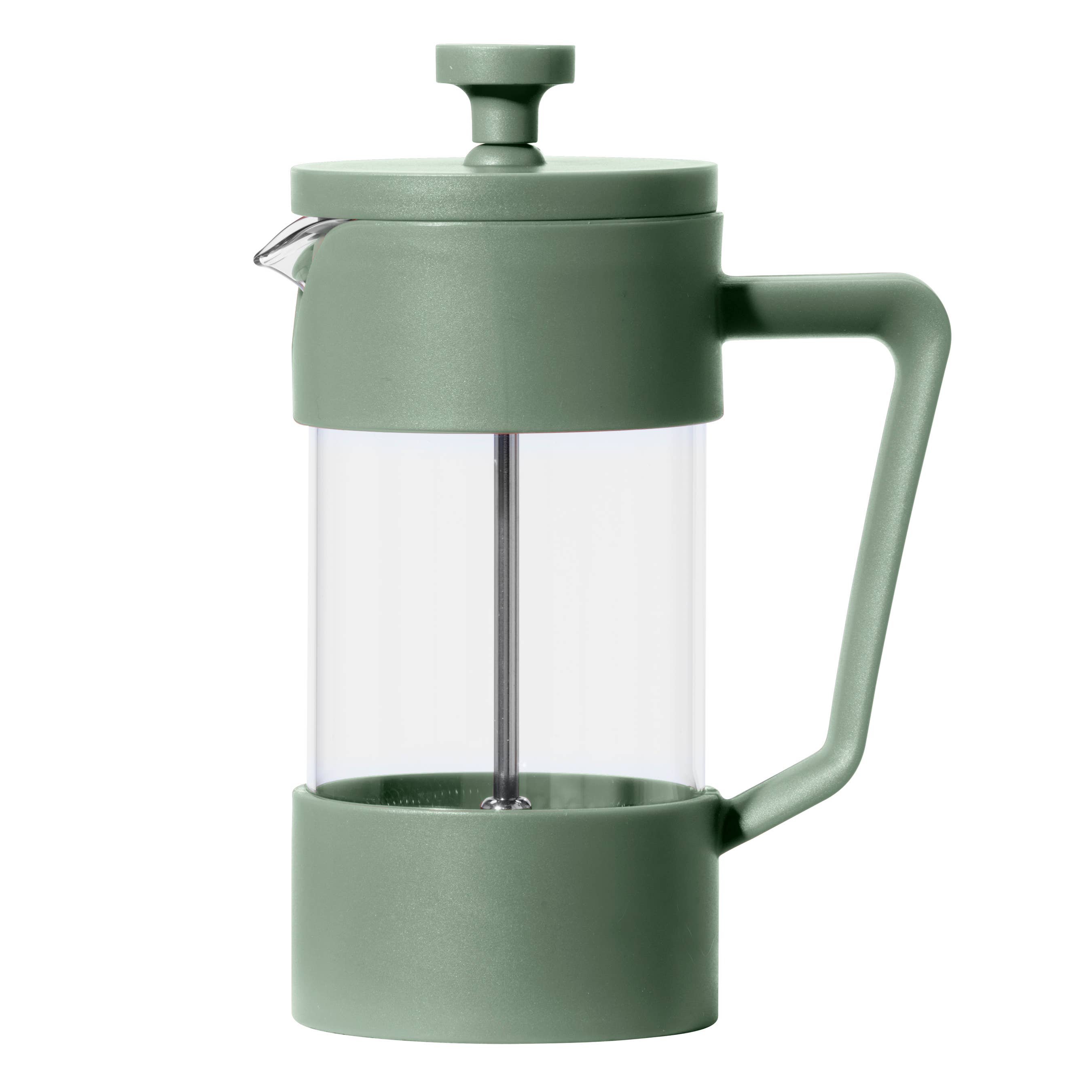 Oggi - Wholesale French Press - French Press 3 Cup Coffee Maker (350 ml, 12 oz) Green2