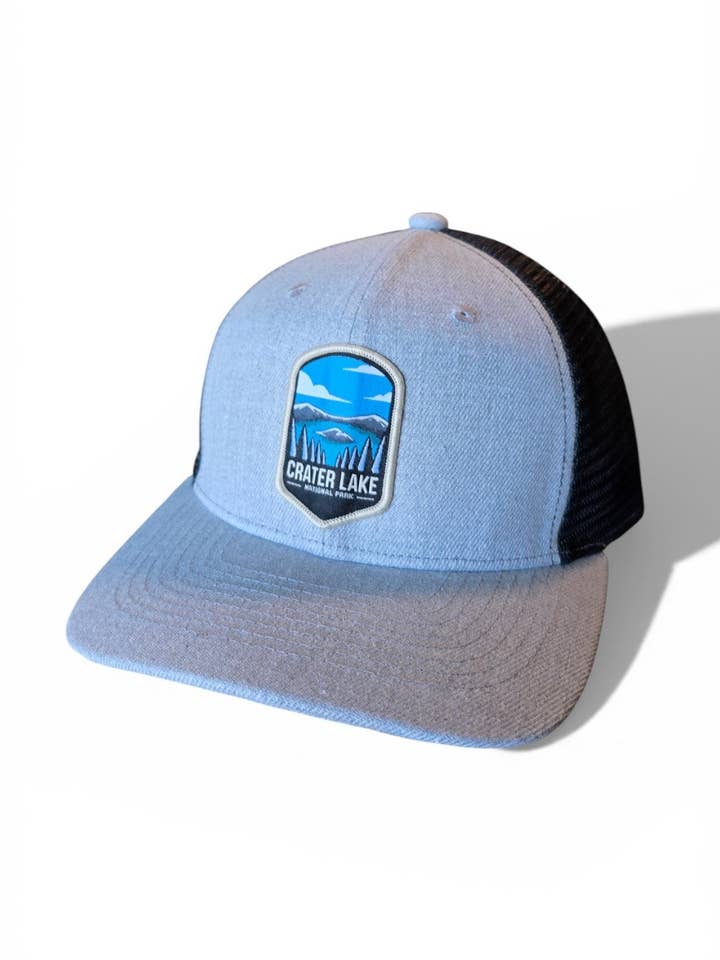 Crater Lake National Park Snapback Hat | Oregon Souvenir Cap for wholesale by Moove Headwear