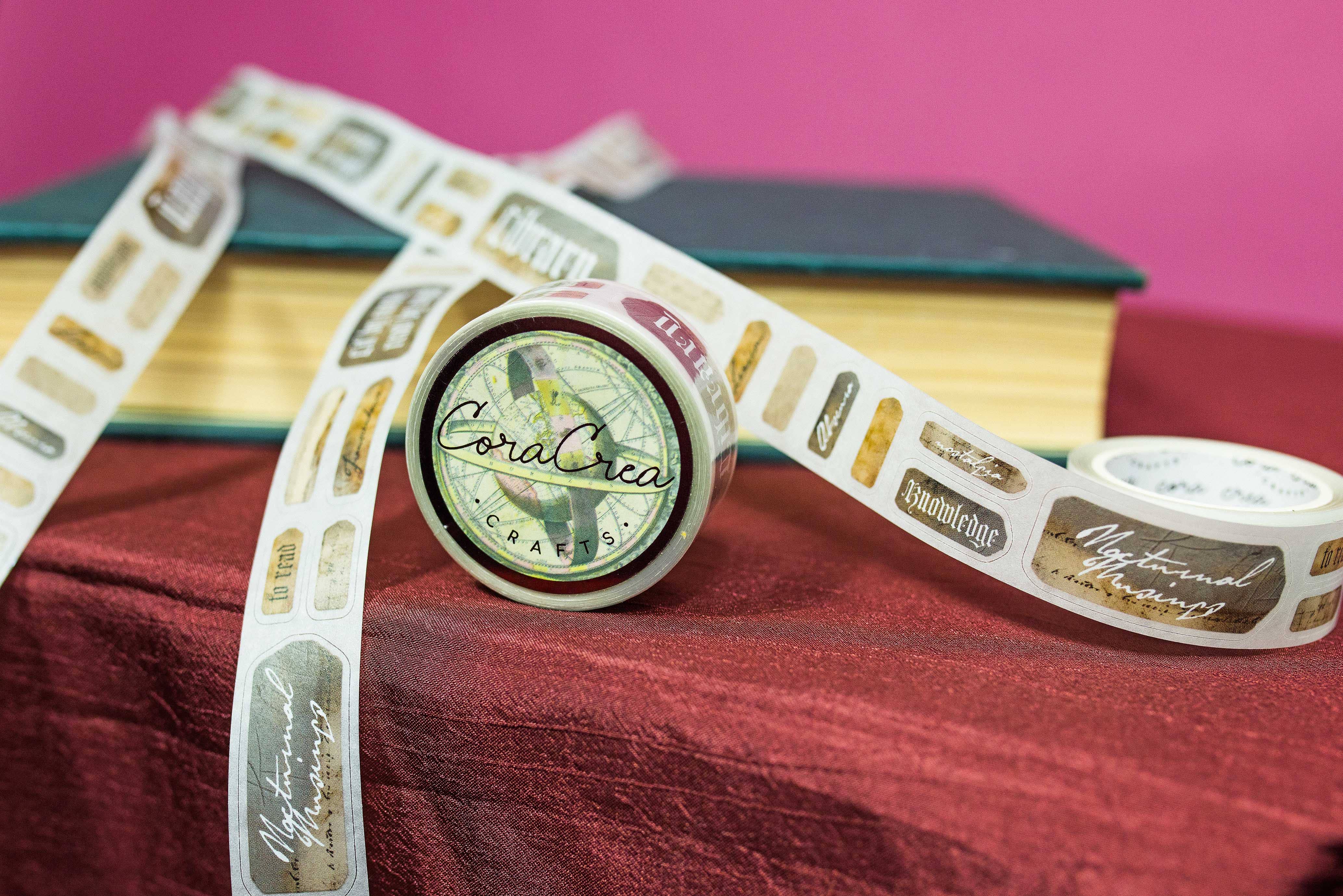 CoraCreaCrafts - Wholesale Tape - Academia Peel Off Labels4