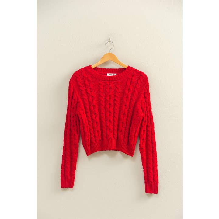 Double Zero - Wholesale Knit Sweater - Women's - Cable Knit Sweater19