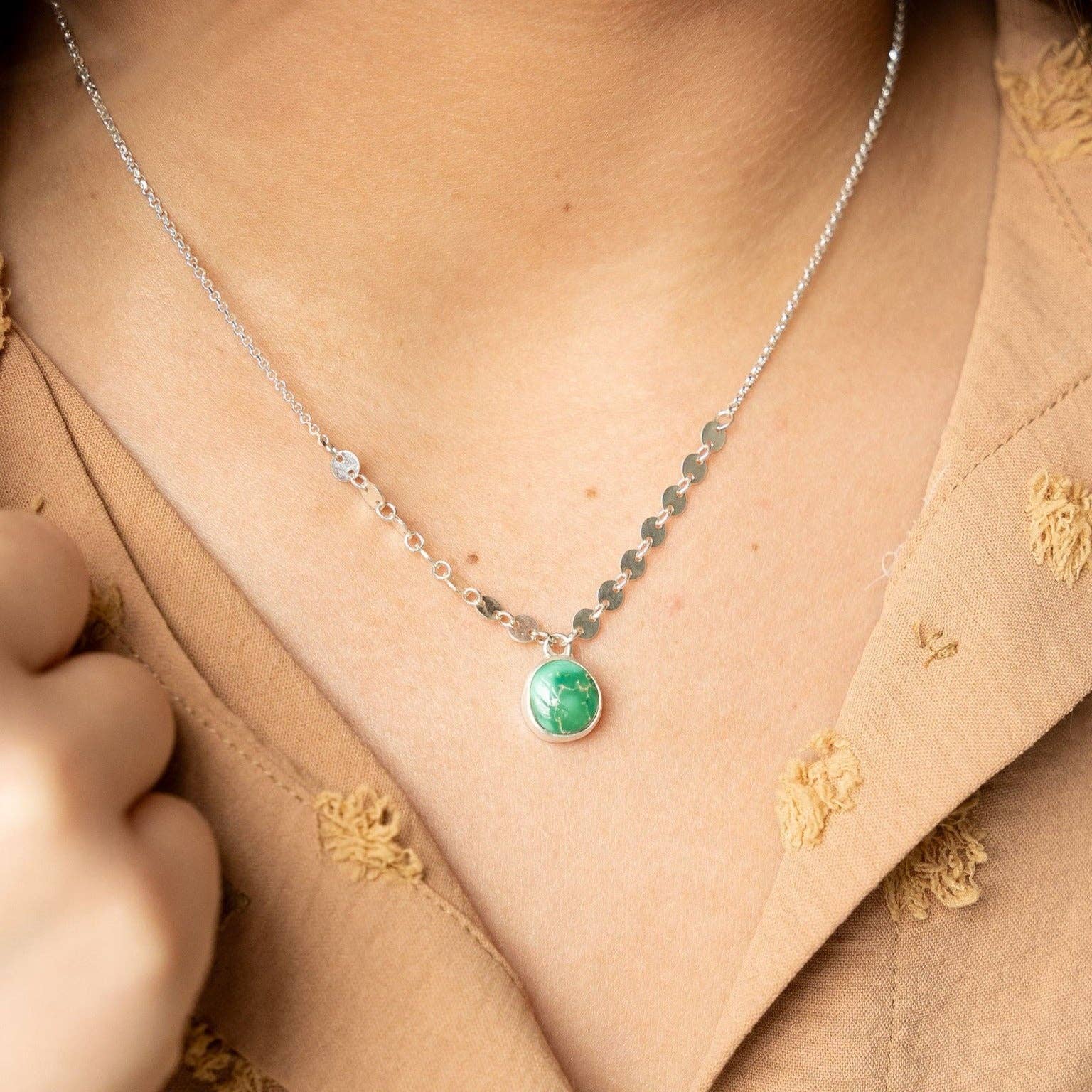 Indie Rae - Venta al por mayor Collares con colgantes/abalorios - Collar Isla - Cadena de 16" (Opción 11)1