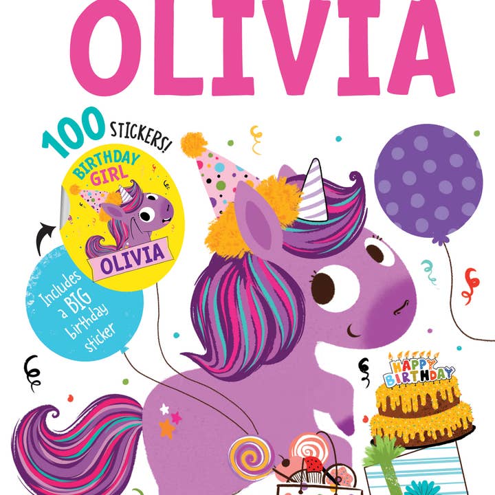 Sourcebooks - Wholesale Baby & Toddler Book (0-2) - Happy Birthday Olivia