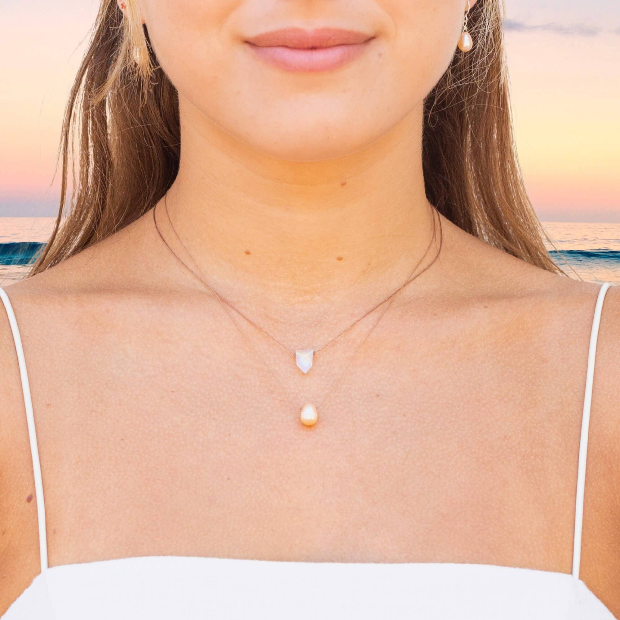 SoulKu - Venta al por mayor Collares de cuentas/perlas - Collar de Playa Pearl Blissful para Diosa de la Playa1