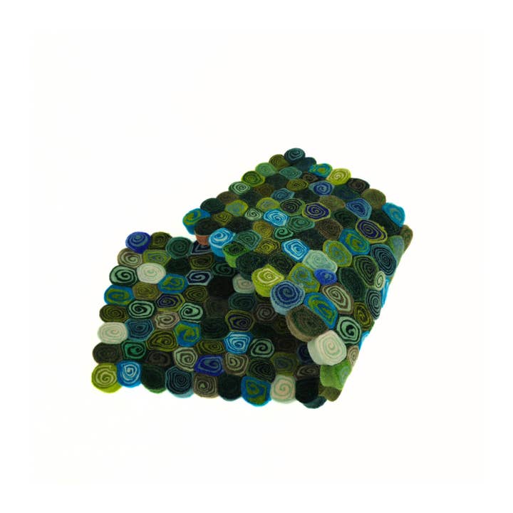 Feltiful - Wholesale Trivet - Handcrafted Felt, CandyCut Long Trivet, Potholders, Runner10