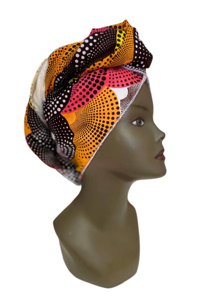 Microfiber hair towel by Georges Décimus for wholesale by Esancyel cosmetics