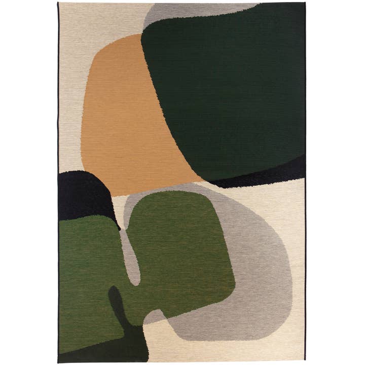 Tappeto Leana da esterno Multico 200 x 290 x 1 per la vendita all'ingrosso da parte di Maison Vivaraise & La Cerise sur le Gâteau