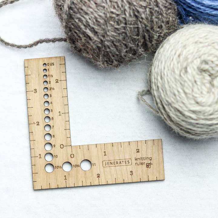Jenerates by Jen Hogg – wholesale Knitting/Crochet Supplies – Jenerates Knitting Rulers1