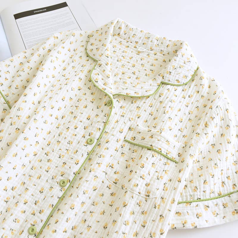 Anna Kaci Wholesale - Wholesale Lounge Set - Women's - Fruit Pattern Lounge Coordinates2