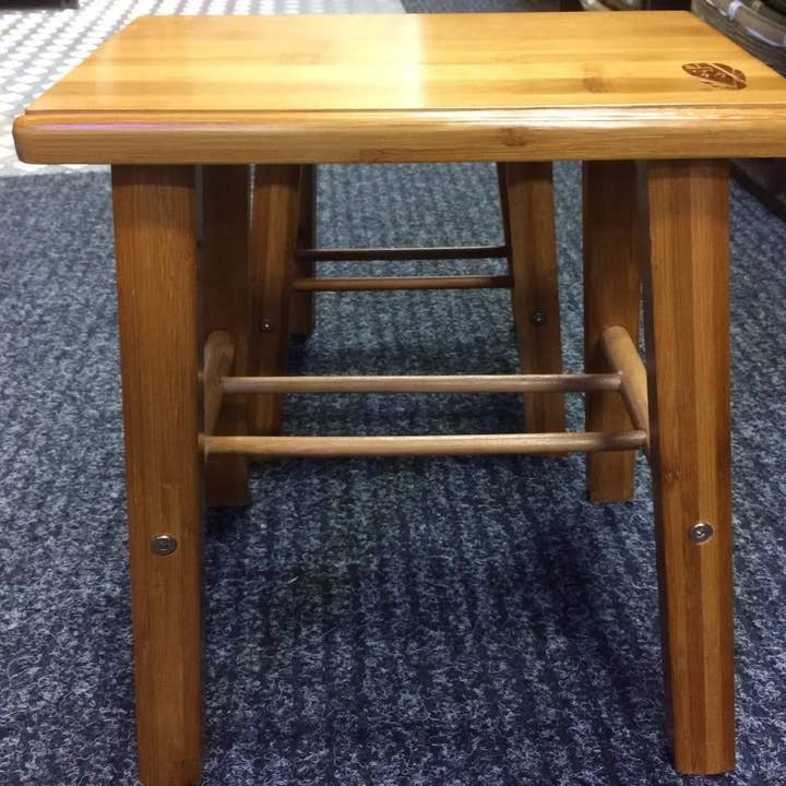 everythingbamboo - Wholesale Stool - bamboo wooden stool rest stool fishing strong light firm durable vase base 竹凳0