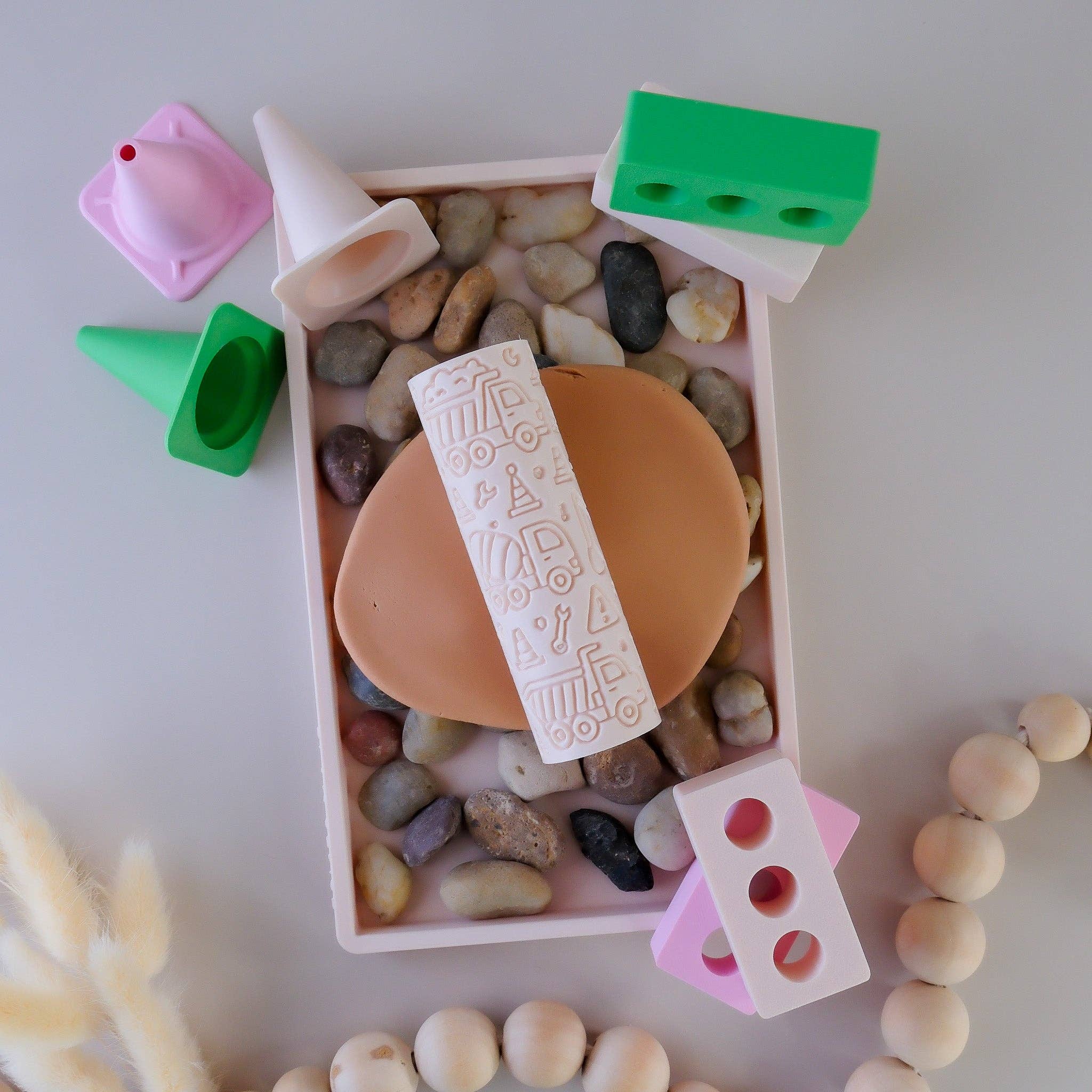 Play Sense - Wholesale Putty/Slime - Kids - Eco Textured Roller | Construction2