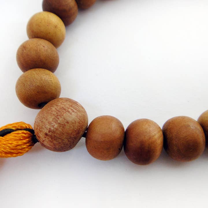 Tika - Wholesale Beaded bracelet - Sandalwood Mala Bracelet - 8mm1