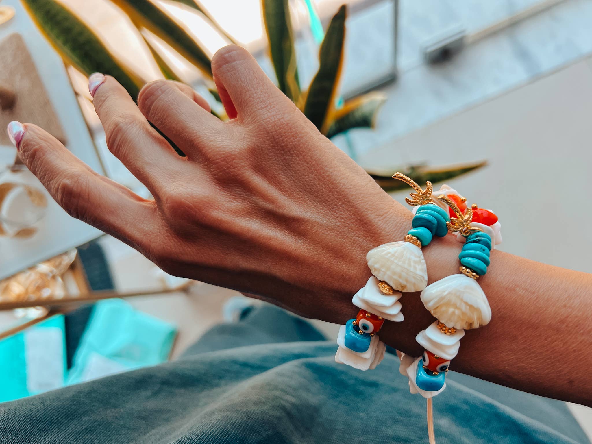 Goupi - Wholesale Armband met kralen - Armband met schelpen en kralen1