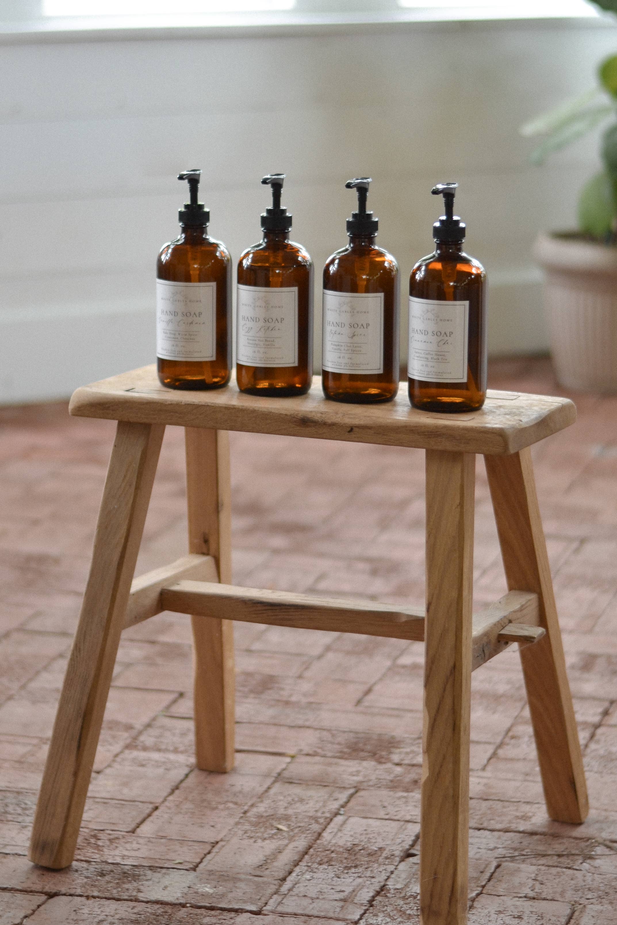 White Gables Home By Aimee Weaver Designs - Wholesale Hand Soap/Wash - Cozy Kitchen Hand Soap In Glass Jar | Made In USA 2