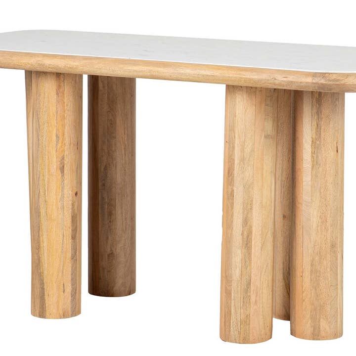 Skrivbord Mangoträ Brun Telo 140x60x75 cm för wholesale av Ethan Chloe - GARPE GROUP - GARCIA PÉREZ Y CÍA S.L.