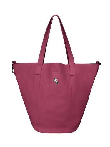 Med Leather Bag Burgundy for wholesale by TENTROYA