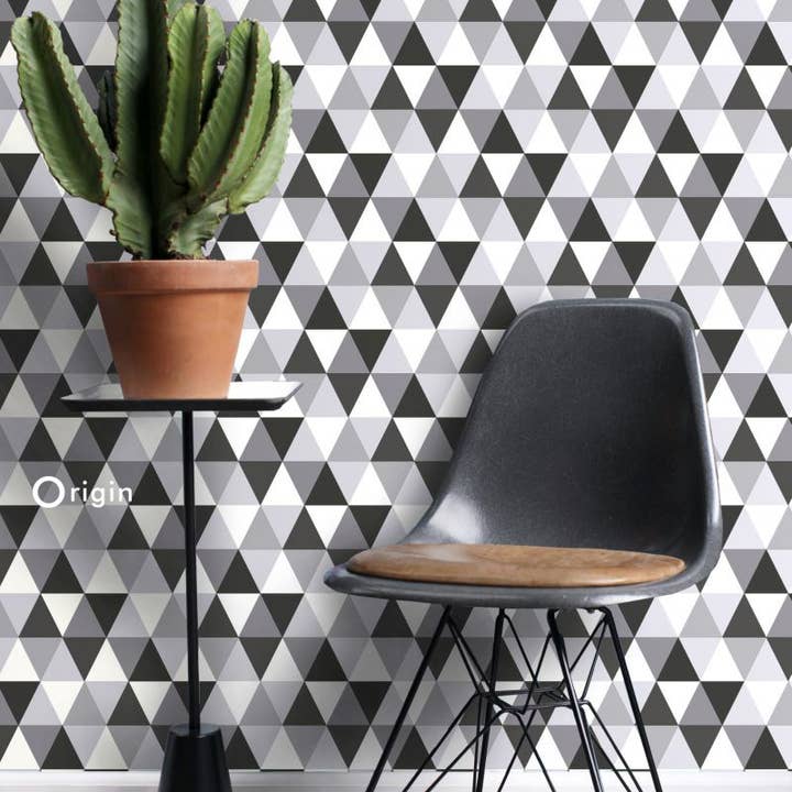 The Design Department b.v. - Wholesale Behangrol - Behang grafische driehoeken17