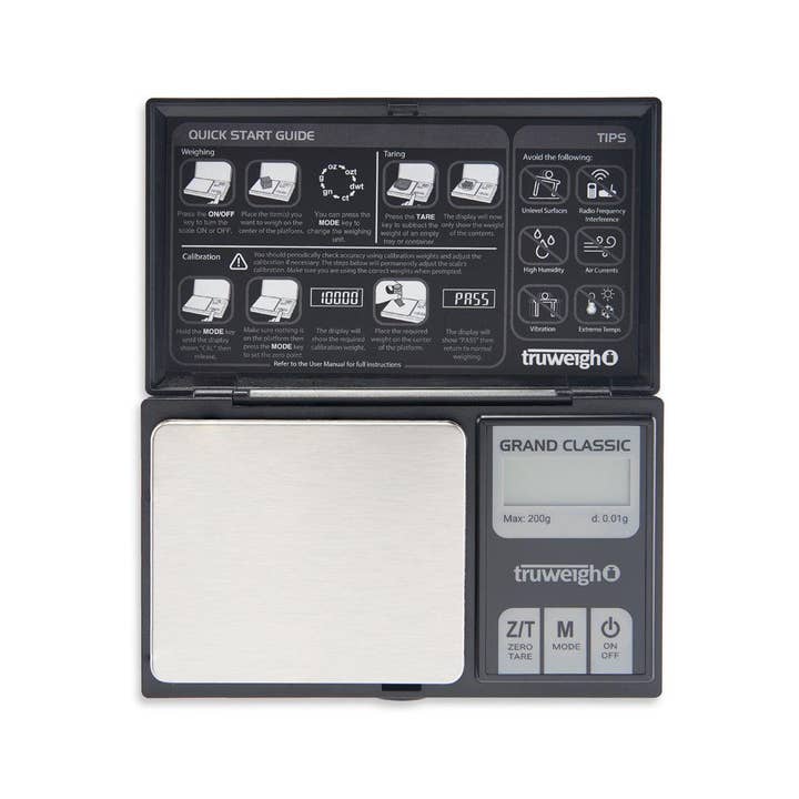 Cannatron - Wholesale Kitchen Tool/Gadget - Truweigh Grand Classic Digital Scale - 200g x 0.01g1