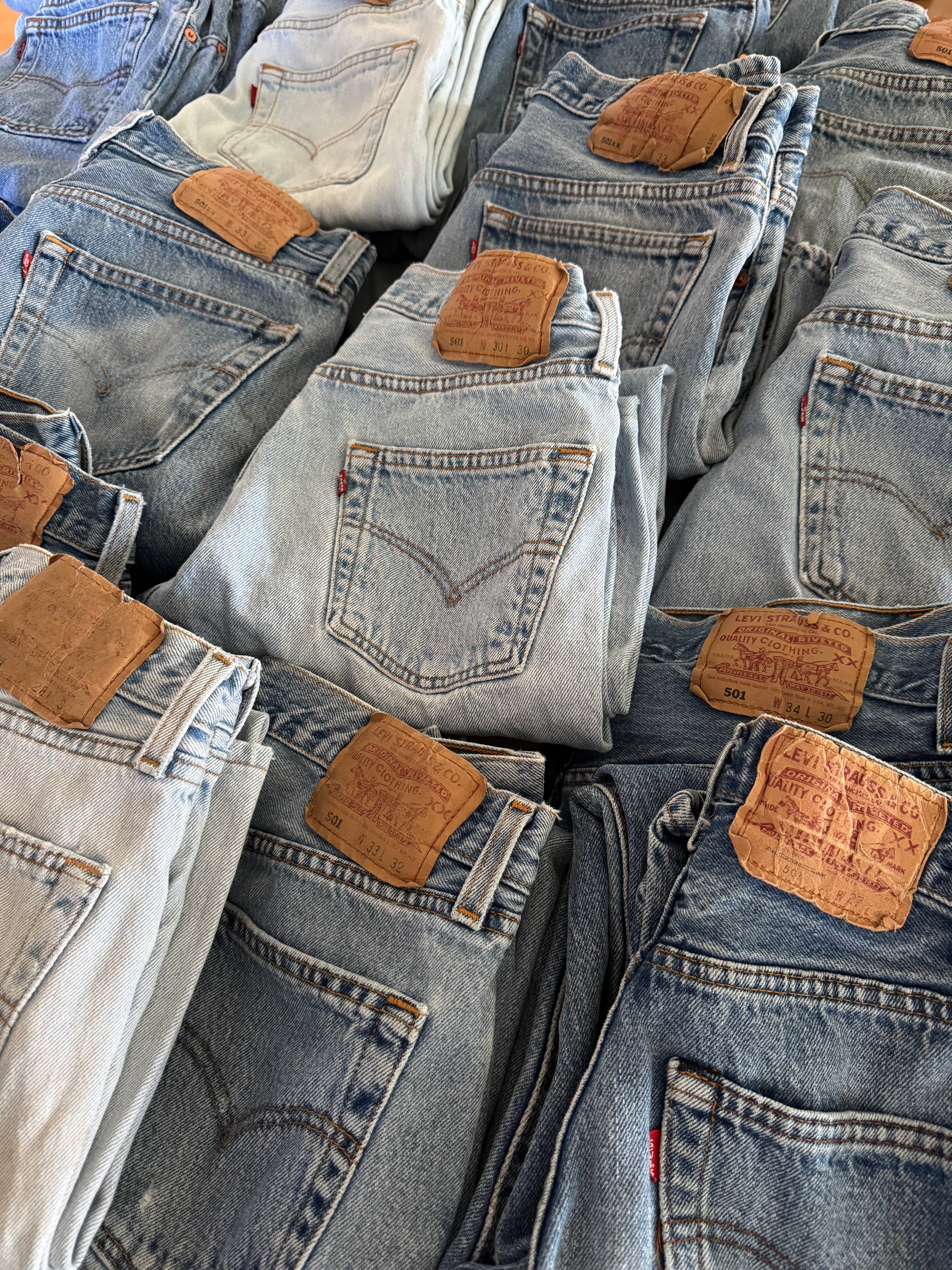 Also, Freedom - Wholesale Jeans - Women's - Vintage Levi's Jeans 501s Only15