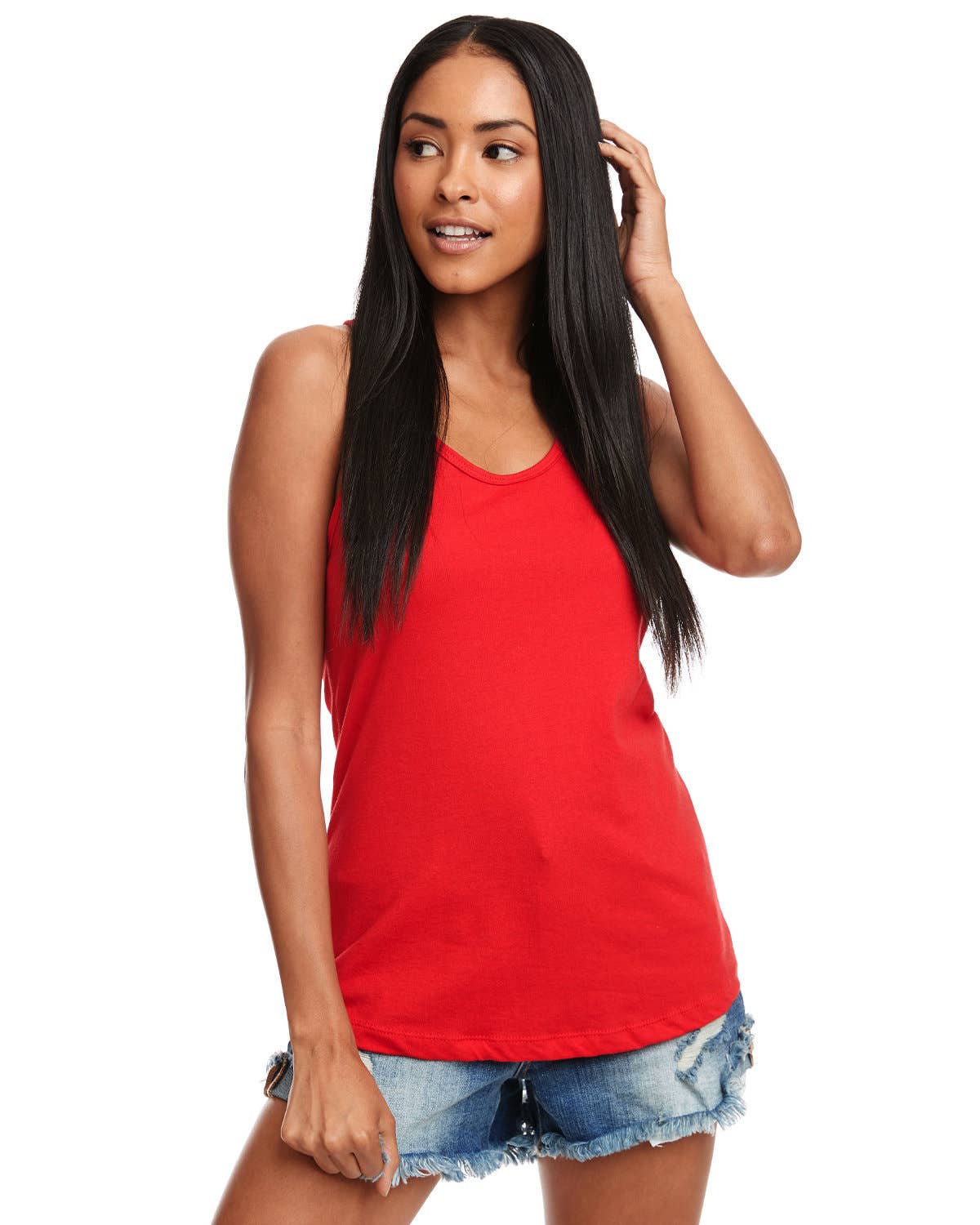 Total Apparel - Wholesale Tank Top - Women's - Next Level N1533 - Ladies' Ideal Racerback Tank10