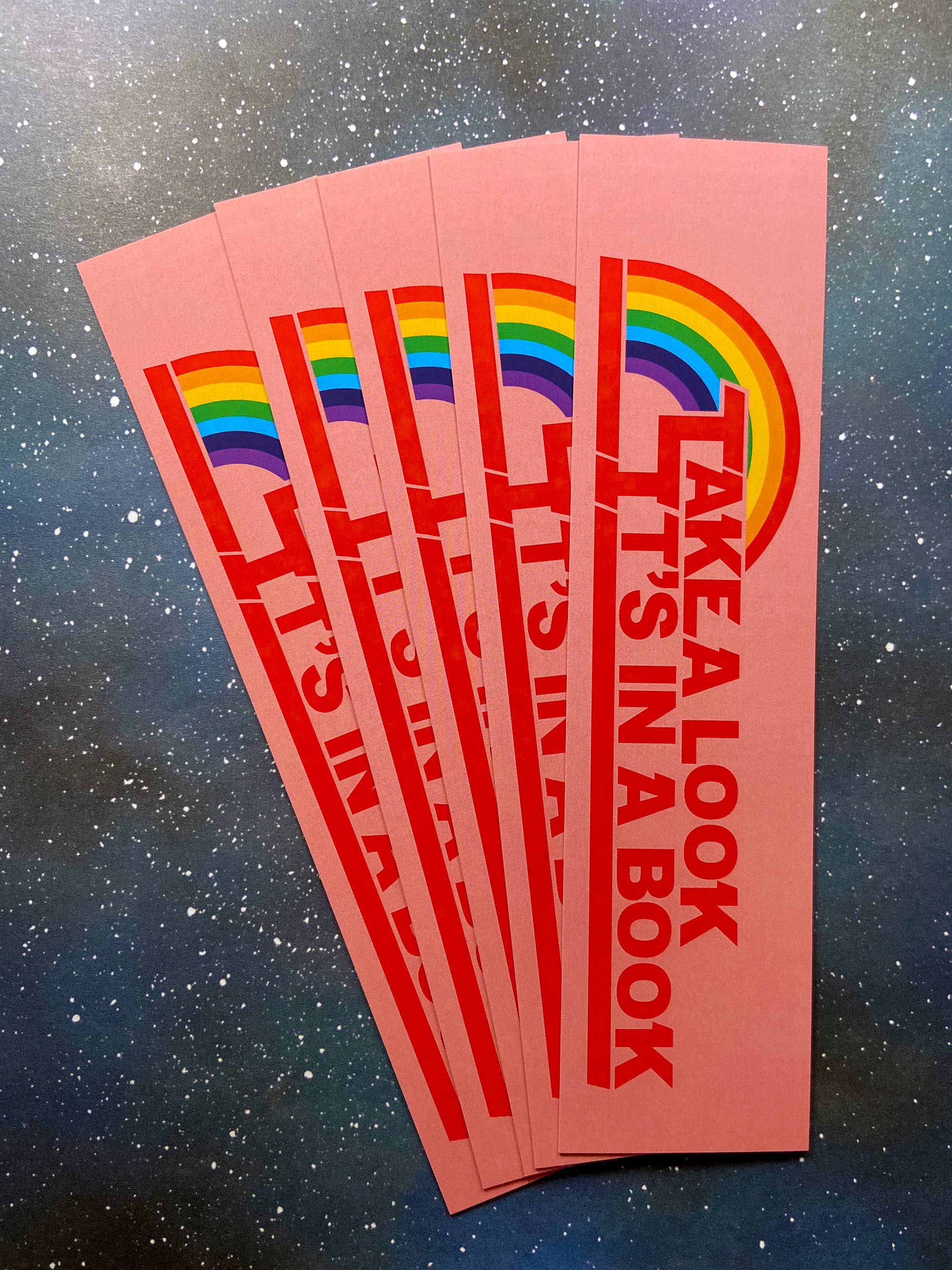 The Red Swan Shop - Wholesale Bookmark - Bookmark - Take A Look It's In A Book3